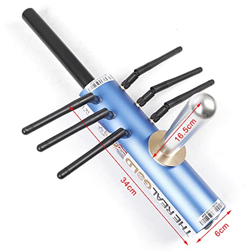 800M Handhold metaaldetector dieptesonde professioneel metaaldetector 12V blauw - Image 8