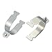Ruilogod 5Pcs Rigid Steel Conduit Strut Mounted Clamp for 65mm Nominal Diameter Tube (id: a39 62a d90 37f b69