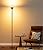 luckystyle Torchiere Floor Lamp,1200LM Dimmable Standing Lamps with Remote and Foot Switch,Custom Color Temperature Super Bright Tall Lamp for Living Room Bedroom Office,Floor Light with 12W LED Bulb