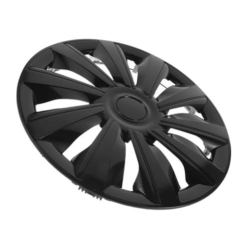 Enjoliveur 14 pouces noir PP pour SUV avec couvre-roue et décoration de moyeu