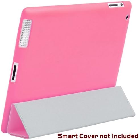 i-BLASON iPad 2 Case Smart Cover Compatible (Not Included) Ultra Slim 1.2mm (Pink)