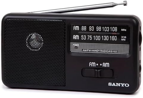 Radio de Sobremesa Am/FM Radio Sanyo Modelo Ks102N