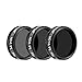 Produktbild Neewer Filter Set für DJI Mavic Air: ND4/PL, ND8/PL, ND16/PL Filter, Hergestellt aus Mehrfachbeschichteten wasserdichten Aluminiumlegierung Rahmen Optischen Glas (Schwarz) (ND4/PL+ND8/PL+ND16/PL)