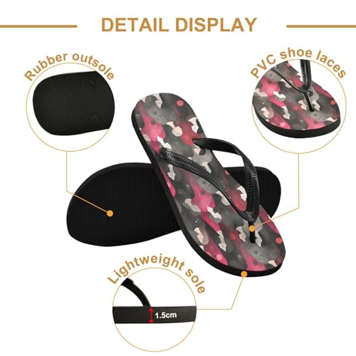Flip Flop Sandals Anime Woman Print for Women Men Beach Outdoor XS3