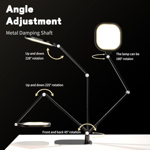 Smart Desk Lamp with Wireless Charging