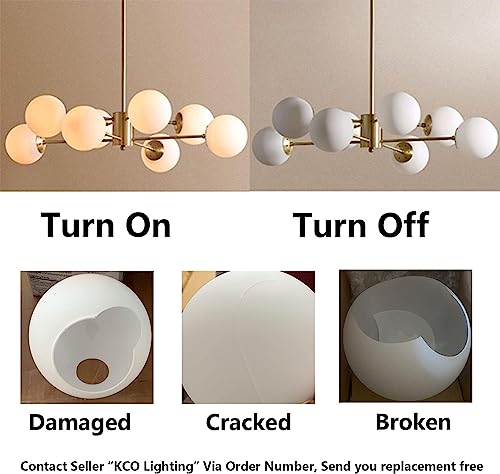 Elegant Gold Sputnik Chandelier – Vintage Modern Ceiling Light - Image 7