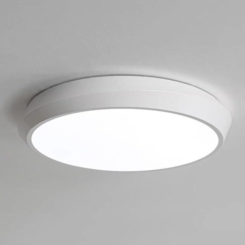 Lampa Sufitowa Do Wbudowania Nowoczesne Minimalistyczne Lampy Sufitowe LED Cienka Płaska Nowoczesna Oprawa Oświetleniowa Do Montażu Natynkowego Ściemnianie Trójkolorowe (3000K/4500K/6000K) KNBVFHG