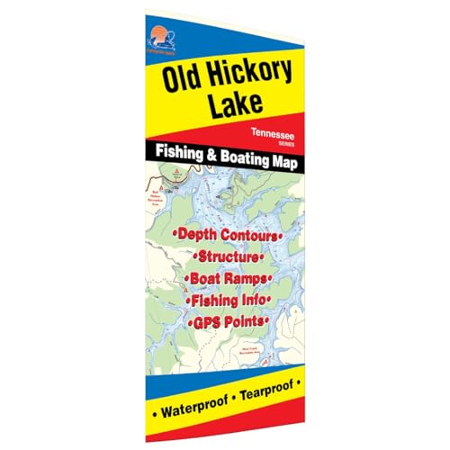 Old Hickory Lake Fishing Map