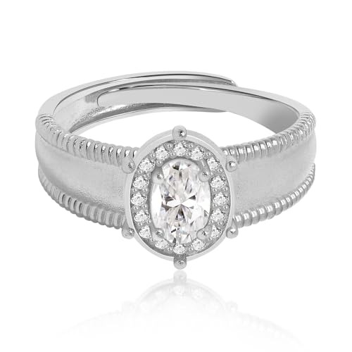 Bague ajustable 49 à 60 en argent pour solutionner les tailles