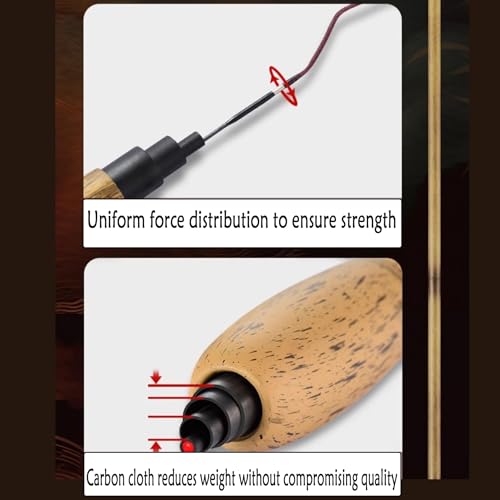Canne à pêche carpe à main à plateforme réglable ultra rigide