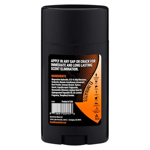 Dead Down Wind BLACK Premium Natural Deodorant Solid 2.75 oz image 5
