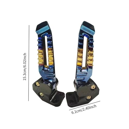 Cale pied pliable moto pour remplacer les appuis passagers usés - 7