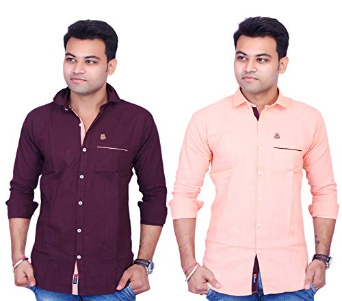 Image of La Milano Premium Plain Shirt for Men