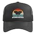 Antisocial Butterfly Cryptid Creature Red Eyed Mothman Trucker Hat with Adjustable Mesh Back, Black