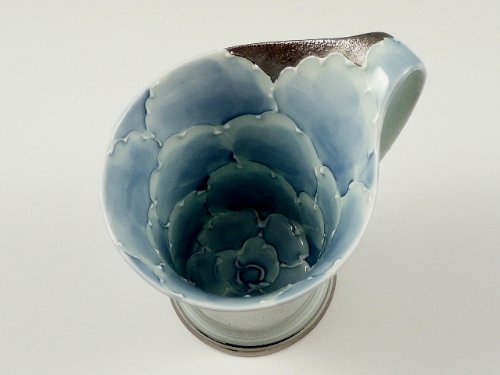 Amazon.co.jp: 有田焼 文山窯 プラチナ・金牡丹流転型 ペア
