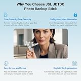 128GB Auto Photo-Backup-Stick-For All Devices Secure Photo-Stick-USB-Flash-Drive Photo & Video Backup Device Photo-Saver-Stick-iPhone-Backup-Flash-Drive Android-Photo-Backup-Storage Photo-Finder-Stick - Image 5