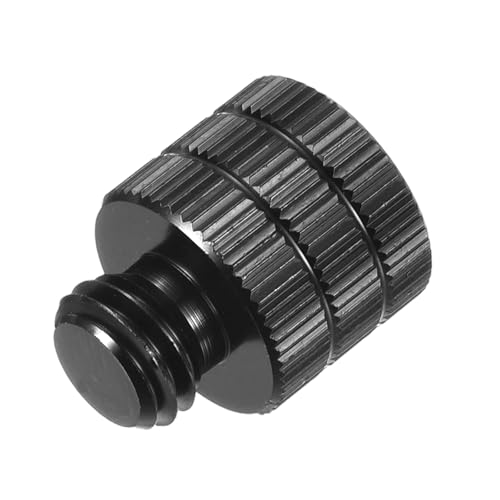 MECCANIXITY Mic Stand Adapter 1/4 Female to M10 Male Screw Thread Adapter for Microphone Stand Mount to Camera Tripod Adapter