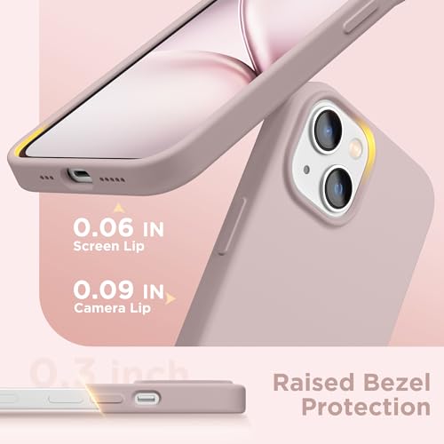 Image of GolbinBox Magnetic for iPhone 13 /14 Case, Silicone Cover, Light Taro