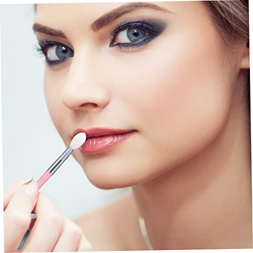Pincel de silicona para labios plano que define tu maquillaje con precisión y sin desperdicios 3