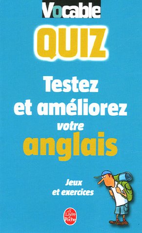 Vocable Quiz anglais