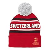 Este sombrero oficial de la Copa Mundial de la FIFA 2022 es una gran adición a todos los atuendos. Mantente caliente en días fríos o úsalo durante deportes o actividades de ocio