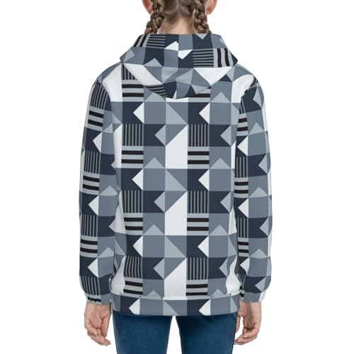 Country Flags Abstract Kid Hoodies Boys Zip Up Sweatshirts Girls Pullover with Pocket 5