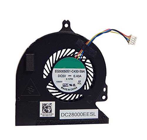 Ventilador de CPU para DELL Latitude E5250 DC28000EESL repuesto original de 5V