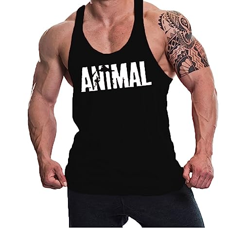 Image of THE BLAZZE Men's Cotton Sleeveless Tank Tops Gym Vest for Mens