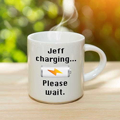 Taza de cerámica personalizada 11 oz blanca miniatura 3