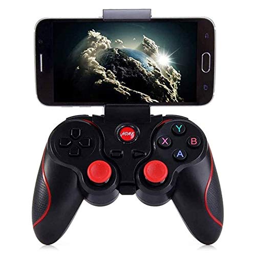 OFAY Mando de juegos móvil, mando inalámbrico para juegos multimedia compatible con Bluetooth, joystick para teléfonos móviles y PC Cover