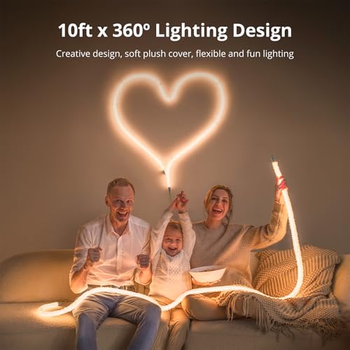 Luces LED en cuerda de 10 pies multicolor para dormitorio miniatura 4
