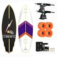 Amazon.co.jp: ロングボード33 × 10インチ、竹とガラス繊維の