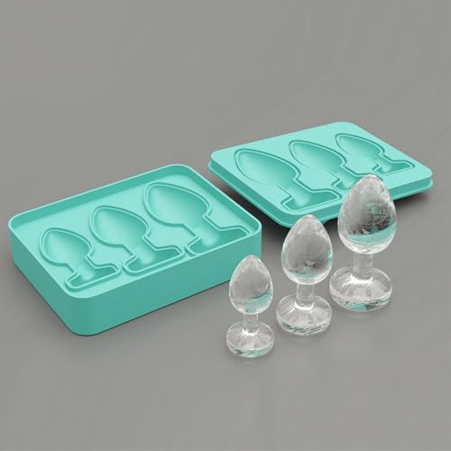 Molde de silicona para cubitos de hielo divertido miniatura 3