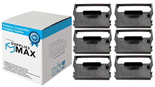 Cintas para impresora P.O.S. negras 6 unidades miniatura 1