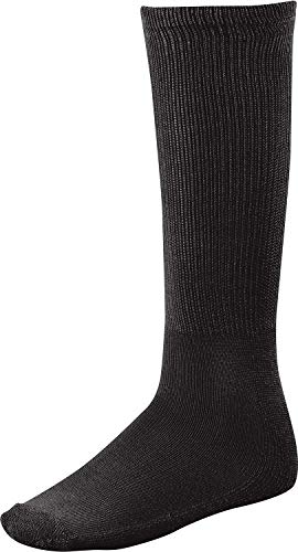 Twin City Team Sock Solid Youth Shoe Size 124, Black2