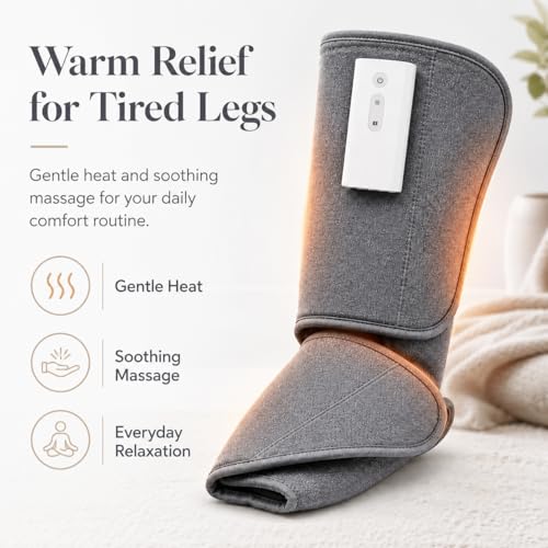 Image of Elnor Leg & Knee Massager | For Joint Pain & Arthritis Pain | Electric Knee Massage Machine | Useful For Arms 8 Elbows Also | 3 Mode of Vibration | 1 Year Warranty