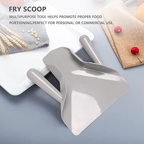 Wanjorlay Plastic Chip Shovel for Fries Shovel Charger Shovel Packaging Shovel Funnel Pop Corn Quick Recovery Double Handle - Image 3