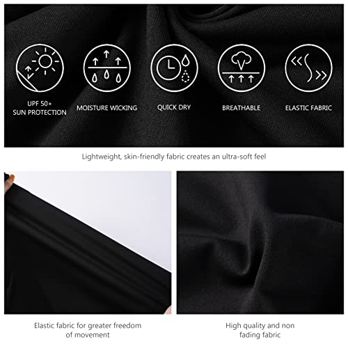 Lightbare Women’s 3/4 Sleeve Dress with Pockets UPF 50+ Casual Sun Dress Breathable Quick Dry for Beach Hiking Outdoors Party4