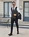 COOFANDY Men's Business Suit Vest Slim Fit Formal Dress Vest Lightweight Casual Waistcoat