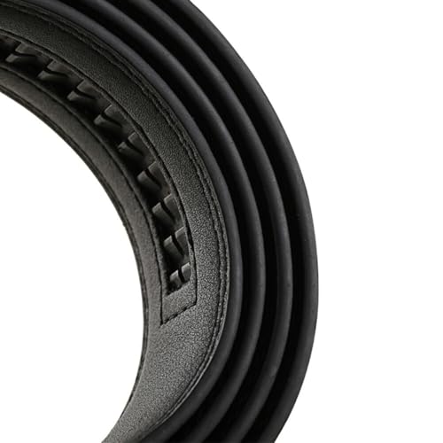 Homoyoyo 2pcs Genuine Western Belts for Men Automatic Buckle Cattlehide Belts Brown Accessories3