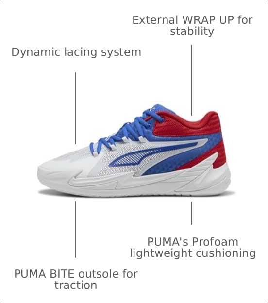 Image of Puma Mens Dagger Basketball Shoes