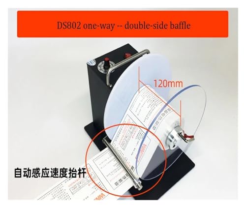 Automatische Label -Rückspulenmaschine - Zwei -Wege -Selbstkleber -Barcode -Rewinder für Kleidungsschilds - Konstruktion mit hohem Drehmoment, effizientes Wunsch für einfache Etikettenverwaltung