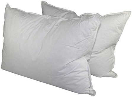 Manchester Mills Down Dreams Standard Size Medium Firm Pillow Set - 2 Pillows