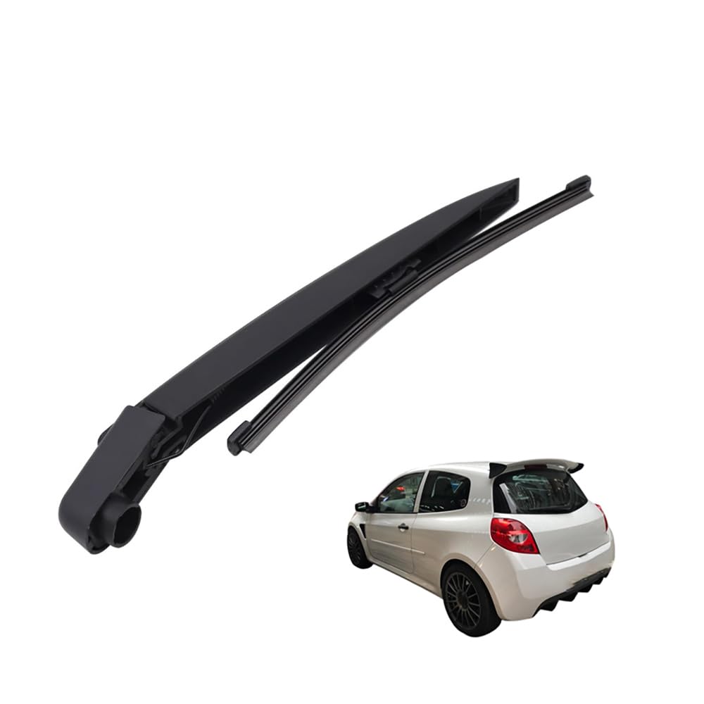 AMHVMU Rear Windscreen Wiper Blade Arm Set Fit For RENAULT Clio IV 2012-