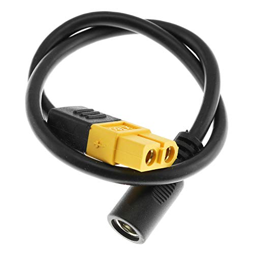 Evita apagones con el cable adaptador XT60 hembra a CC para tu monitor Skyzone