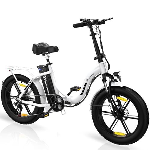 EVERCROSS EK6 Elektrofahrräder Erwachsene, faltbares E-Bike mit 20' x 4,0...