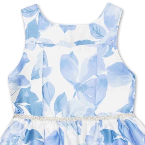 Speechless Girls' Sleeveless Shimmer Organza Tiered Dress3