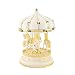 YSMLL Boîte à musique blanc cassé carrousel boîte à musique jouet enfants anniversaire fille anniversaire noël mariage cadeau d'anniversaire
