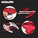 NYZAUTO Aluminum-Alloy Steering Wheel Paddle Shifter Extension Compatible with Mercedes Benz A B C CLA CLS E G GL GLA GLC GLE GLS Metris S SL SLC Class（Model B-Red
