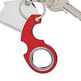 ☀【Material antigrietas】Utilizando materias primas que son saludables y seguras. El uso de Fidget Spinning Keychain es seguro y no tiene olor. Es resistente, resistente, difícil de romper y resistente.